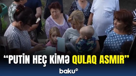 Ukraynalılar çətin durumda | Bu şəhərdə yaşayanlar köçürülür