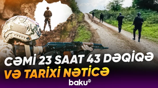 DİN antiterror əməliyyatında iştirakı ilə bağlı paylaşım etdi - Baku TV