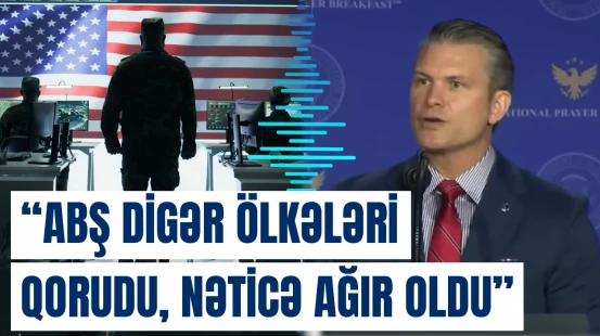 Nazirdən ABŞ-nin planları barədə diqqətçəkən açıqlama