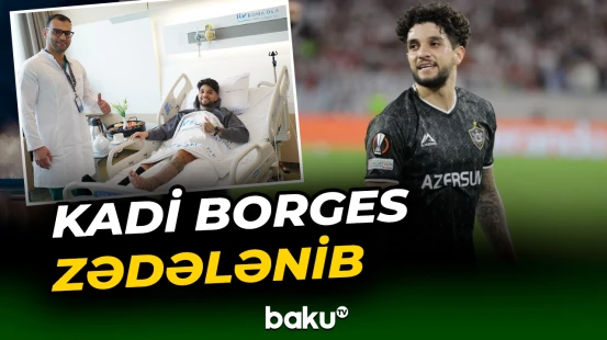 "Qarabağ"ın futbolçusu Kadi Borges 8-10 həftəlik sıradan çıxıb