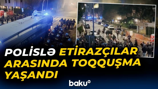 Milandakı aksiya zamanı xeyli sayda nümayişçi saxlanıldı