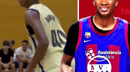 13 yaşı olan nəhəng basketbolçu “Barselona”nın heyətində debüt edib