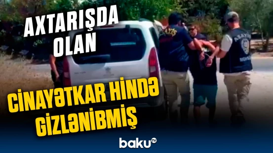 Türkiyədə qaçaq məhkumun tutulma anı ilə bağlı görüntülər yayıldı