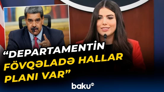 Pentaqonun mətbuat katibi Maduronun mümkün istefasından danışdı