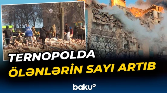 Rusiyanın hücumundan sonra dağıntılar altında axtarışlar davam edir