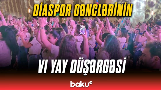 Xankəndi şəhərində Diaspor Gənclərinin VI Yay Düşərgəsinin açılış mərasimi keçirilib