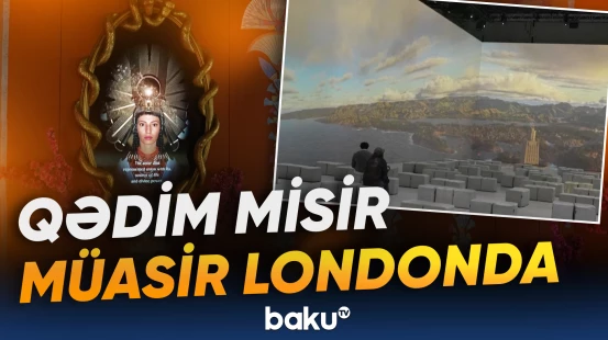 Virtual sərgidə Kleopatranın sarayını gəzmək mümkündür