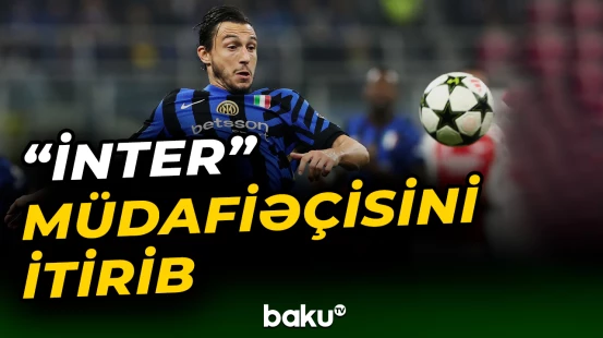 “İnter”in müdafiəçisi Matteo Darmian zədələnib