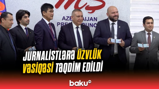 Bir qrup media nümayəndəsi Özbəkistan Jurnalistlər İttifaqının fəxri üzvü seçilib