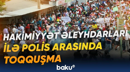 Hökumətə qarşı olanlar ayağa qalxdı, polis təcili hərəkətə keçdi