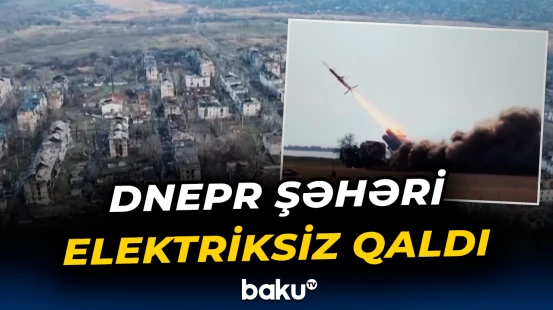 Rusiya Ordusu ballistik raket və dronlarla hücum edib