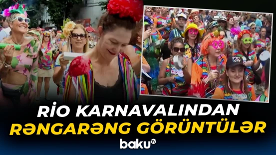 Braziliyada ənənəvi Rio karnavalı keçirilir