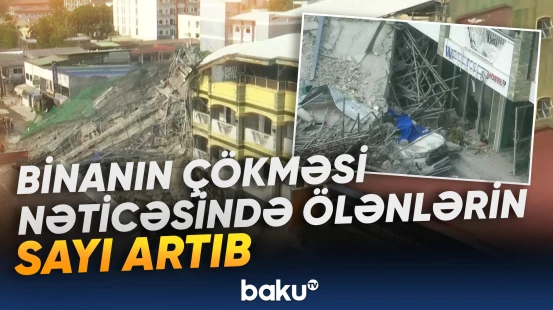 Filippində binanın çökməsi nəticəsində ölənlərin sayı 11-ə çatıb