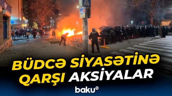 Polis etirazçılara qarşı gözyaşardıcı qazdan istifadə etdi | Bolqarıstan