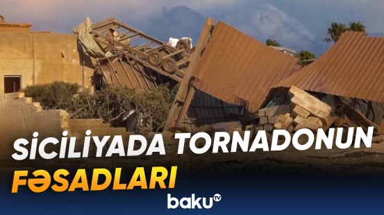 Təbii fəlakət zamanı xəsarət alanlar olub