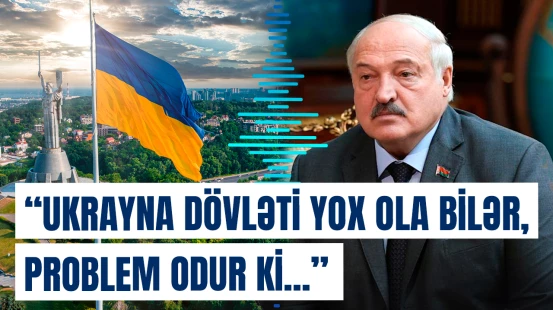 Lukaşenkodan Zelenski barədə sərt ittiham | Ukraynaya xəbərdarlıq etdi