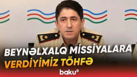 Azərbaycan Ordusunun sülhməramlı əməliyyatlarına dair hesabat təqdim olunub