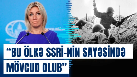 Zaxarova bu il onu ən çox şoka salan bəyanatın hansı olduğunu açıqladı