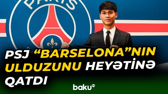 PSJ "Barselona"nın ulduzunu heyətinə qatdı