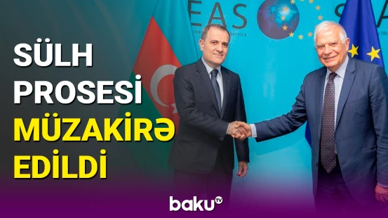 Ceyhun Bayramov Cosef Borellə görüşüb