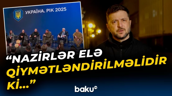 Zelenski məmurların “çağırışlara uyğunluğu”nu yoxlamağı tapşırıb