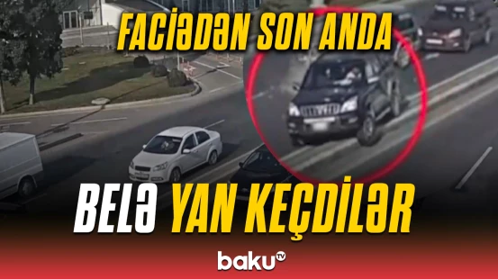 Paytaxt yollarında təhlükə yaradan sürücülər | Anbaan video
