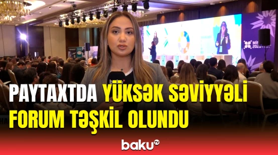 Bakıda Milli İnsan Resursları Forumu 2025 keçirildi | İştirakçılar spikerlərə suallar ünvanladı