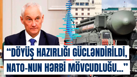 60 min hərbçi ilə... | Rusiya müdafiə naziri kritik tarixi açıqladı