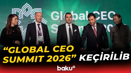 Tədbirdə 300-dən çox rəhbər şəxs iştirak edib