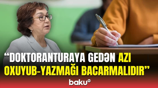 Elmi işlə məşğul olmaq istəməyənlər... | DİM sədrindən magistratura və doktorantura barədə çıxış
