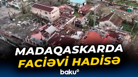 Madaqaskarda qasırğaya görə ölənlərin sayı 59-a çatdı