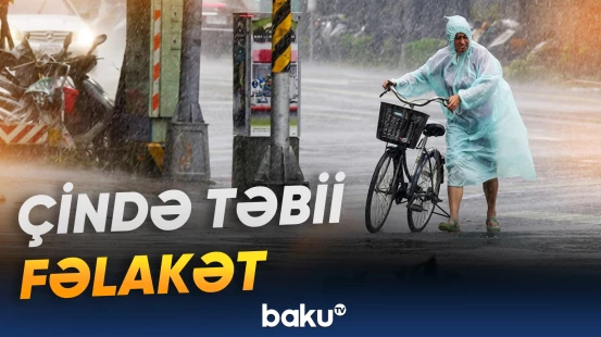 Çində yaxınlaşan tayfun səbəbindən 420 mindən çox insan təxliyə edilib