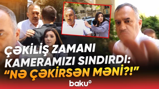 "Dedi ki, ağzını-burnunu vurub sındıraram!" | Klinika rəhbəri "Baku TV" əməkdaşlarına hücum etdi