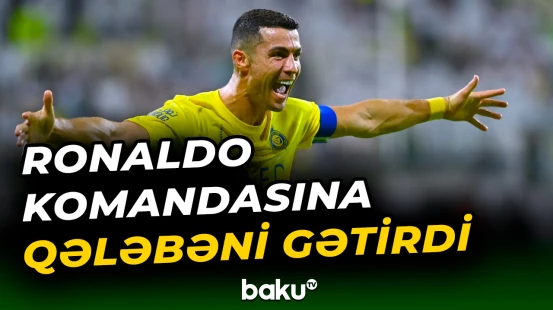 Ronaldonun dublu komandasını sevindirdi