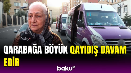 Növbəti köç karvanı Ağdamın Xıdırlı kəndinə yola salındı