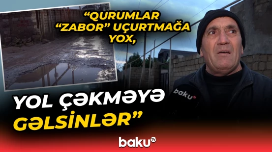 Quşçuluq massivinin keçilməz yolları | Məsələ niyə həllini tapmır? - Baku TV