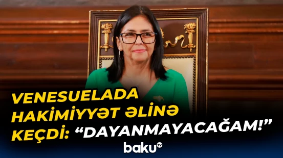 Delsi Rodriqes Venesuelanın müvəqqəti prezidenti kimi and içdi