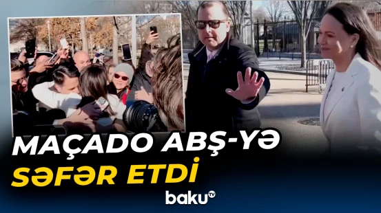 Venesuela müxalifətinin lideri Maçado Trampla görüşdü