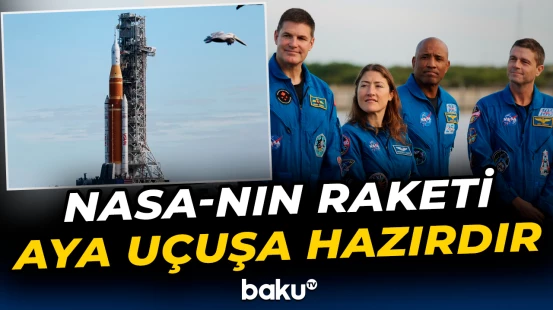 NASA-nın raketi Aya uçuşa hazırdır