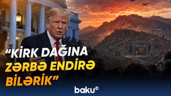 Tramp Ağ Evdə jurnalistlərin suallarını cavablandırdı