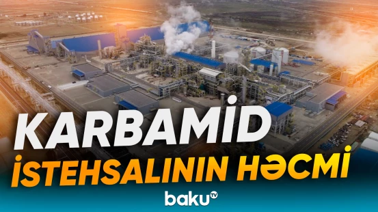 Neçə min azot gübrəsi ərsəyə gətirilib? - Baku TV