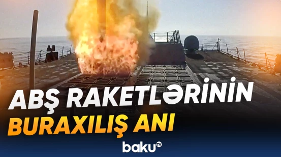 İranla müharibədə istifadə edilən ABŞ raketlərinin buraxılışından görüntülər