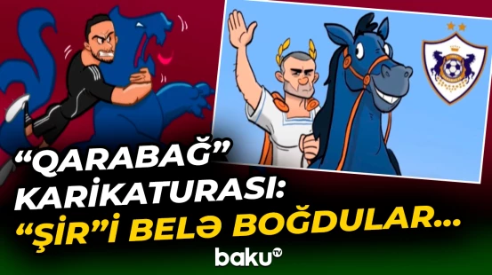 Məşhur karikaturaçı Omar Momaninin “Qarabağ”la bağlı karikaturası gündəmə düşdü