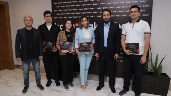 Özbəkistan Milli Teleradio şirkətinin nümayəndə heyəti “Baku TV”də təlim proqramında iştirak edib
