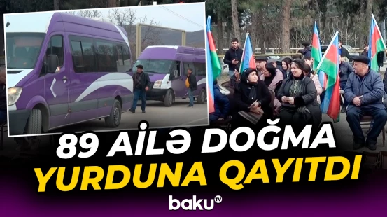 Ağdərənin 4 kəndinə ilk köç baş tutub