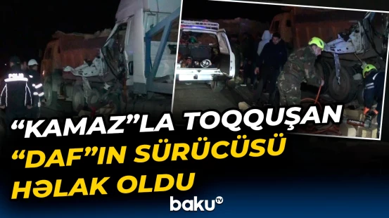 Hacıqabulda dəhşətə gətirən qəza baş verdi