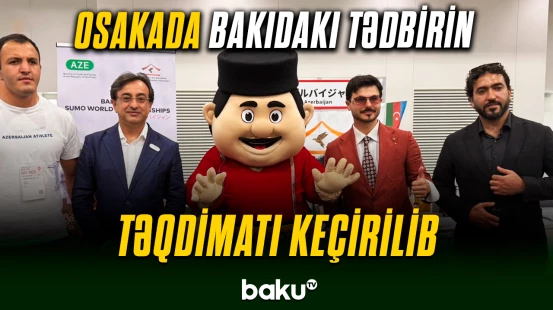 Bakı 2026 Sumo üzrə Dünya Çempionatının təqdimatı keçirilib
