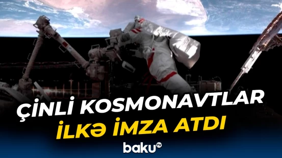 Çin Yerdən kənarda da fərqləndi