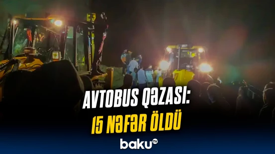 Hindistanda faciə ilə nəticələnən avtobus qəzası