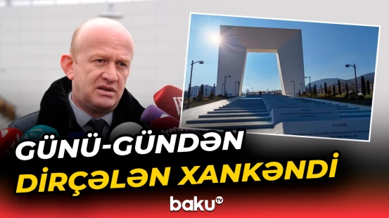 Media nümayəndələri Xankəndidə aparılan quruculuq işləri ilə tanış oldu